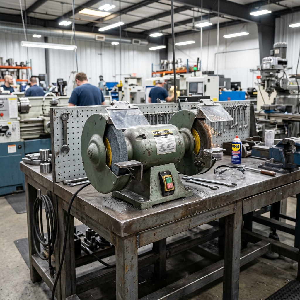 Industrial Bench Grinder