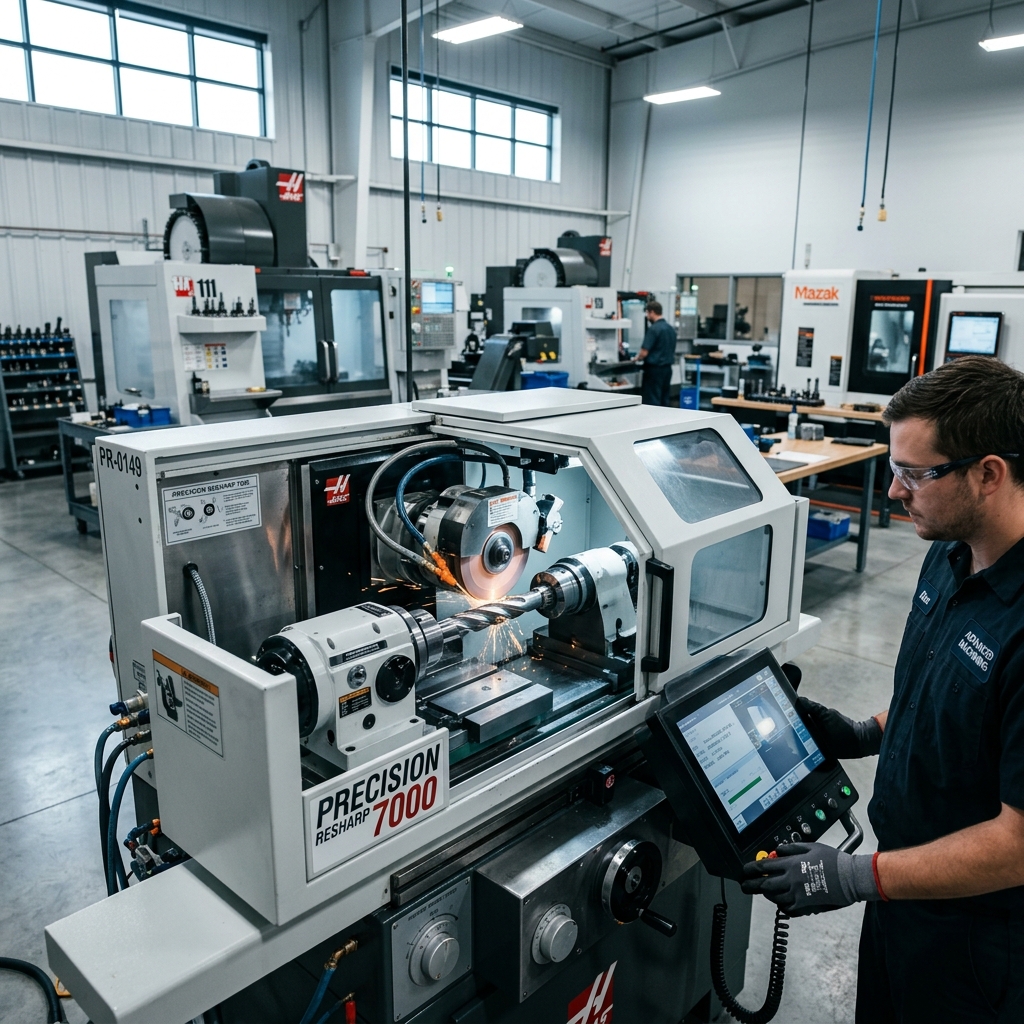 Drill & End Mill Re-sharpening