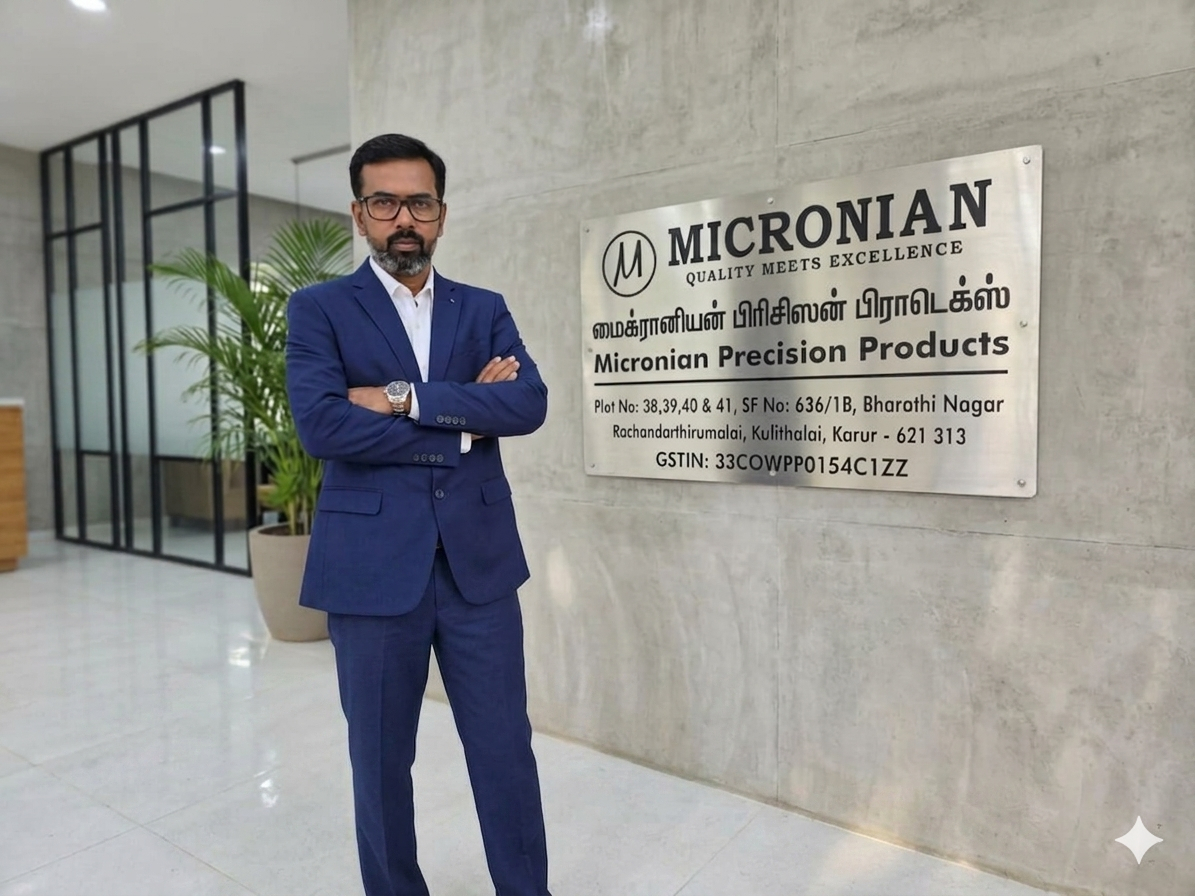 Founder of Micronian Precision Products